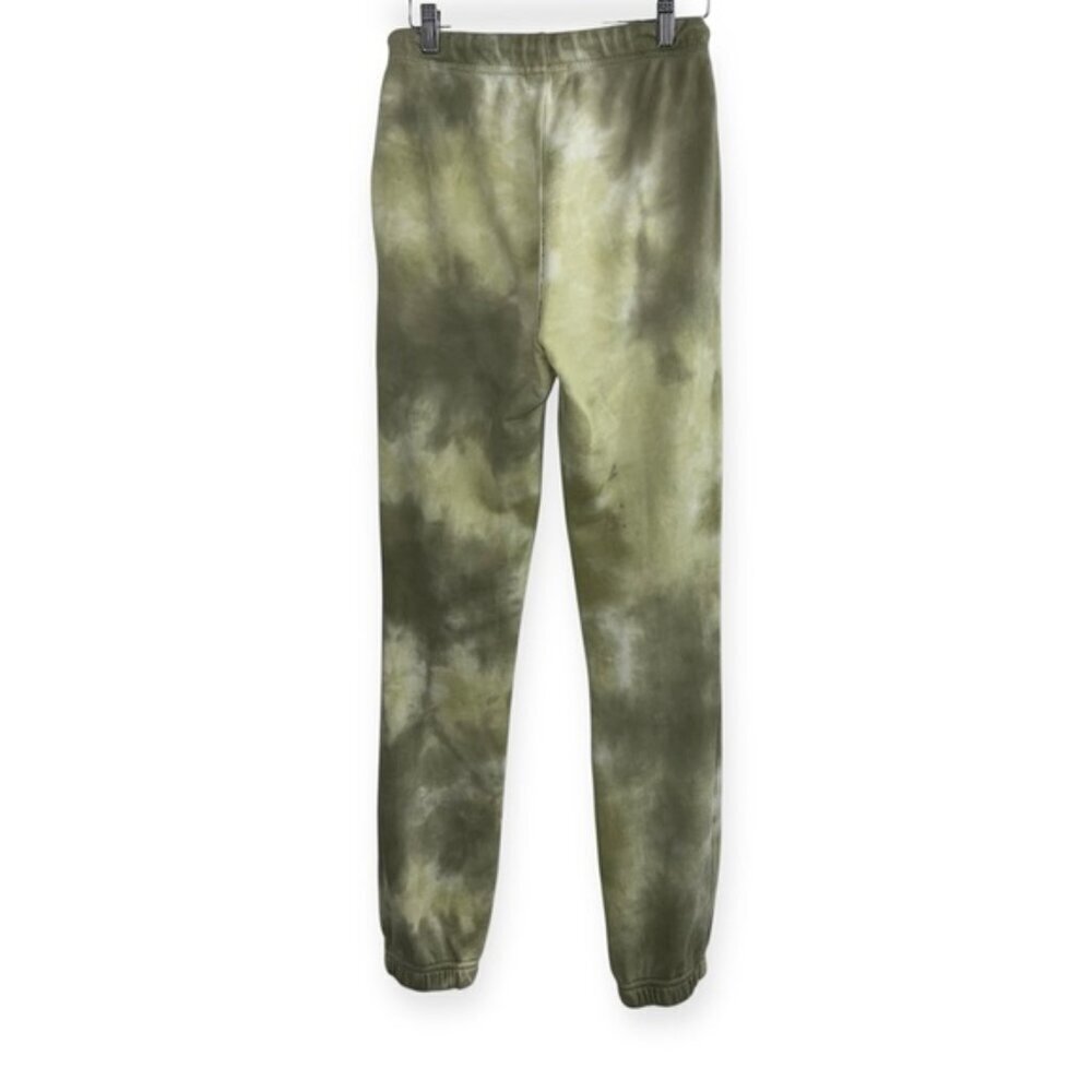 NEW Cotton Citizen Milan Tie Dye Sweatpants comfy Joggers in Basil Haze Green XS - Picture 6 of 10